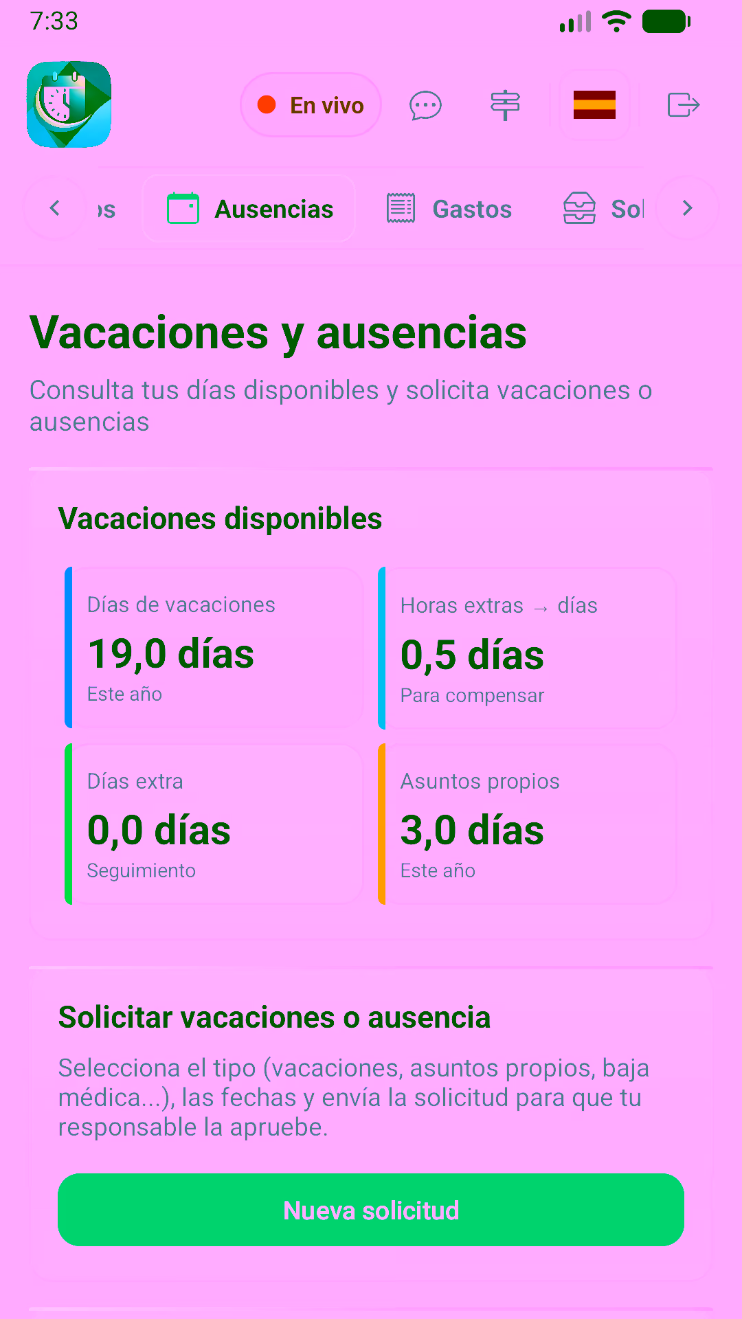 Planifica turnos y gestiona ausencias fácilmente.
