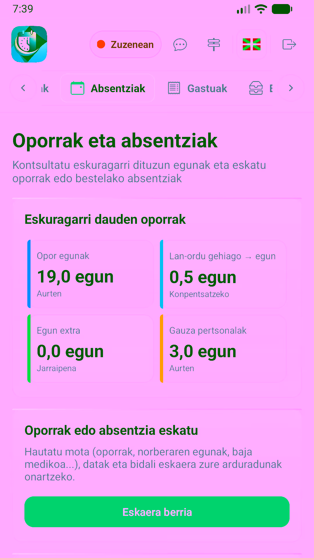 Planifikatu txandak eta kudeatu absentziak erraz.